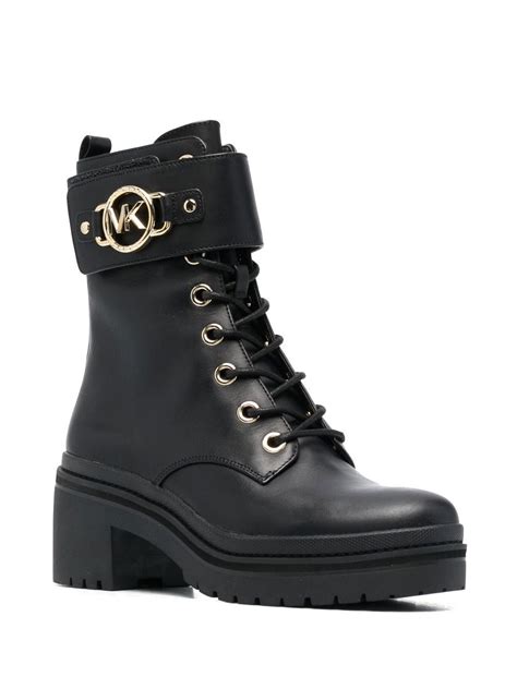 buy michael kors combat boots|Michael Kors kara bootie.